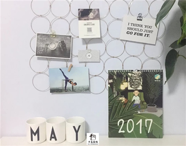 綠色照片墻，抒寫自然氣息