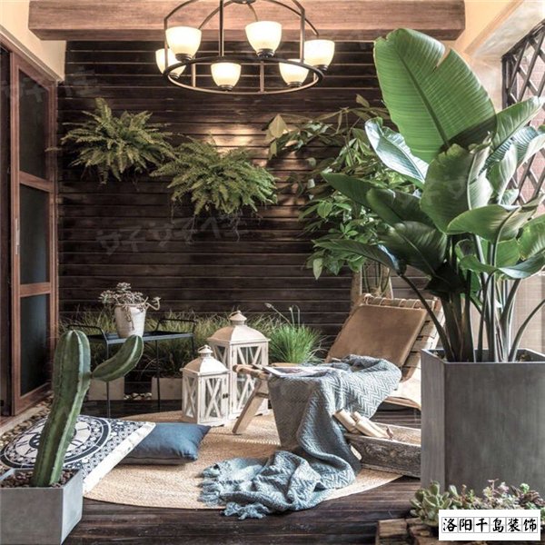 陽臺(tái)裝修—植物花園區(qū)