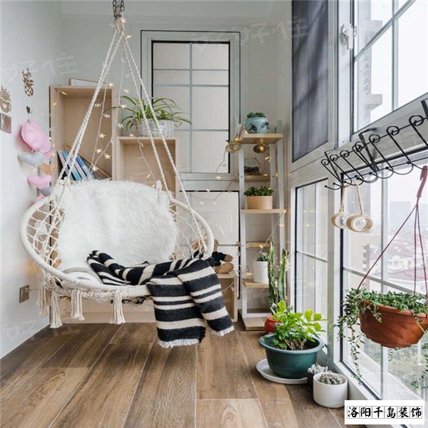 陽臺(tái)裝修—休閑放松區(qū)