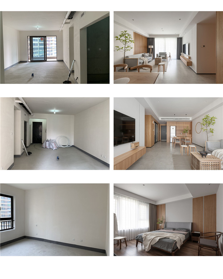 洛陽(yáng)裝修毛坯月實(shí)景對(duì)比圖