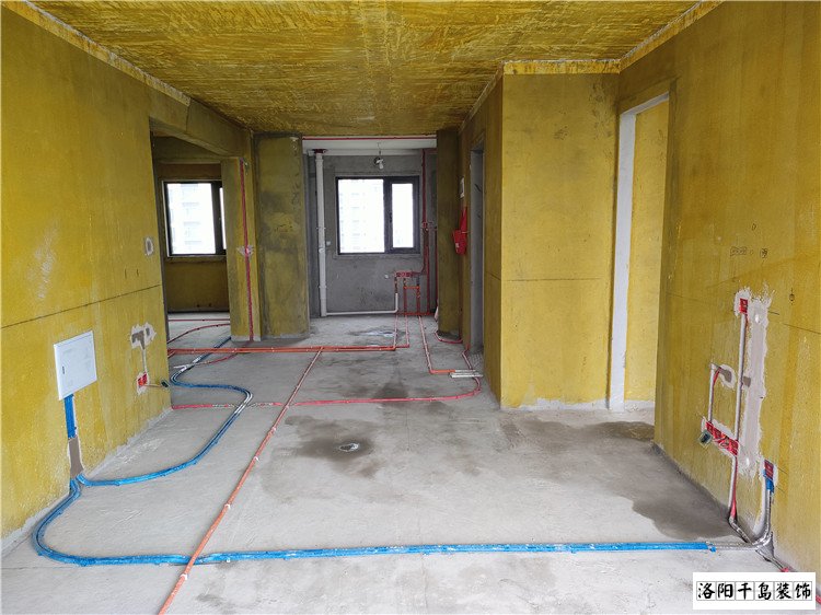 洛陽(yáng)千島裝飾水電改造實(shí)景圖