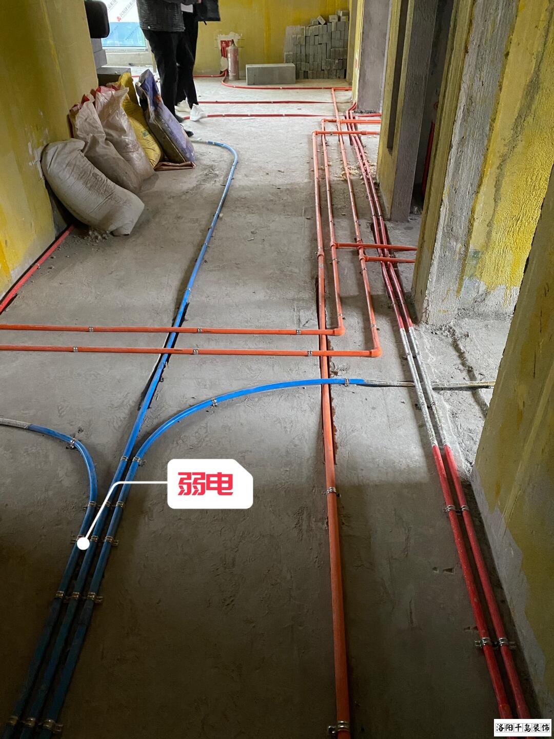 洛陽(yáng)千島裝飾水電改造